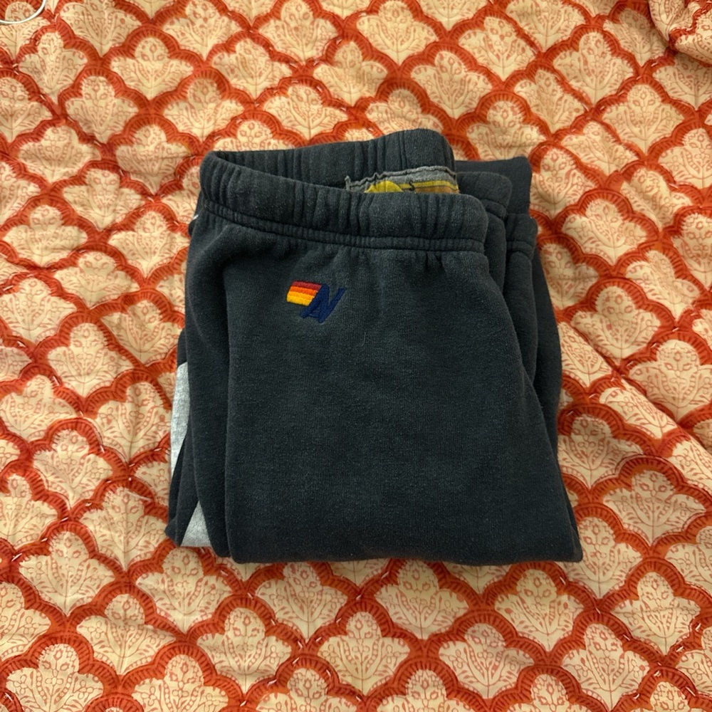 Aviator Nation lightning bolt sweatpants Slight